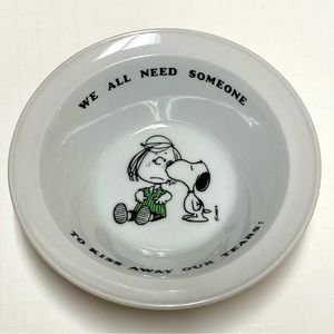 1955/1966 Peanuts Snoopy Collectors Bowl